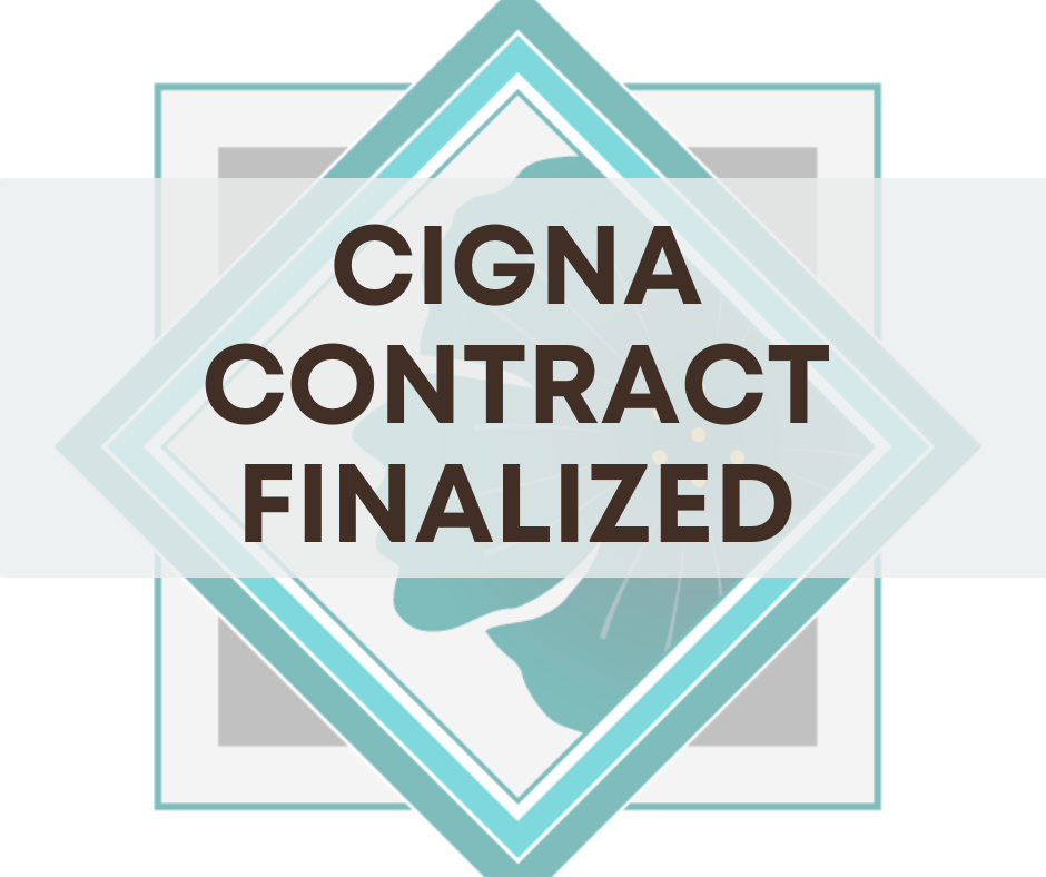 Cigna Contract Update
