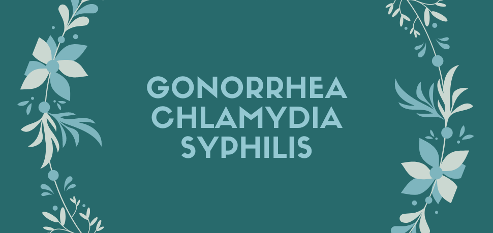 Gonorrhea Chlamydia Syphilis