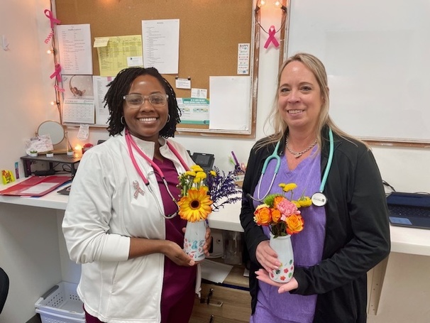 Tosha & Carteshia - Viera office Medical Assistants